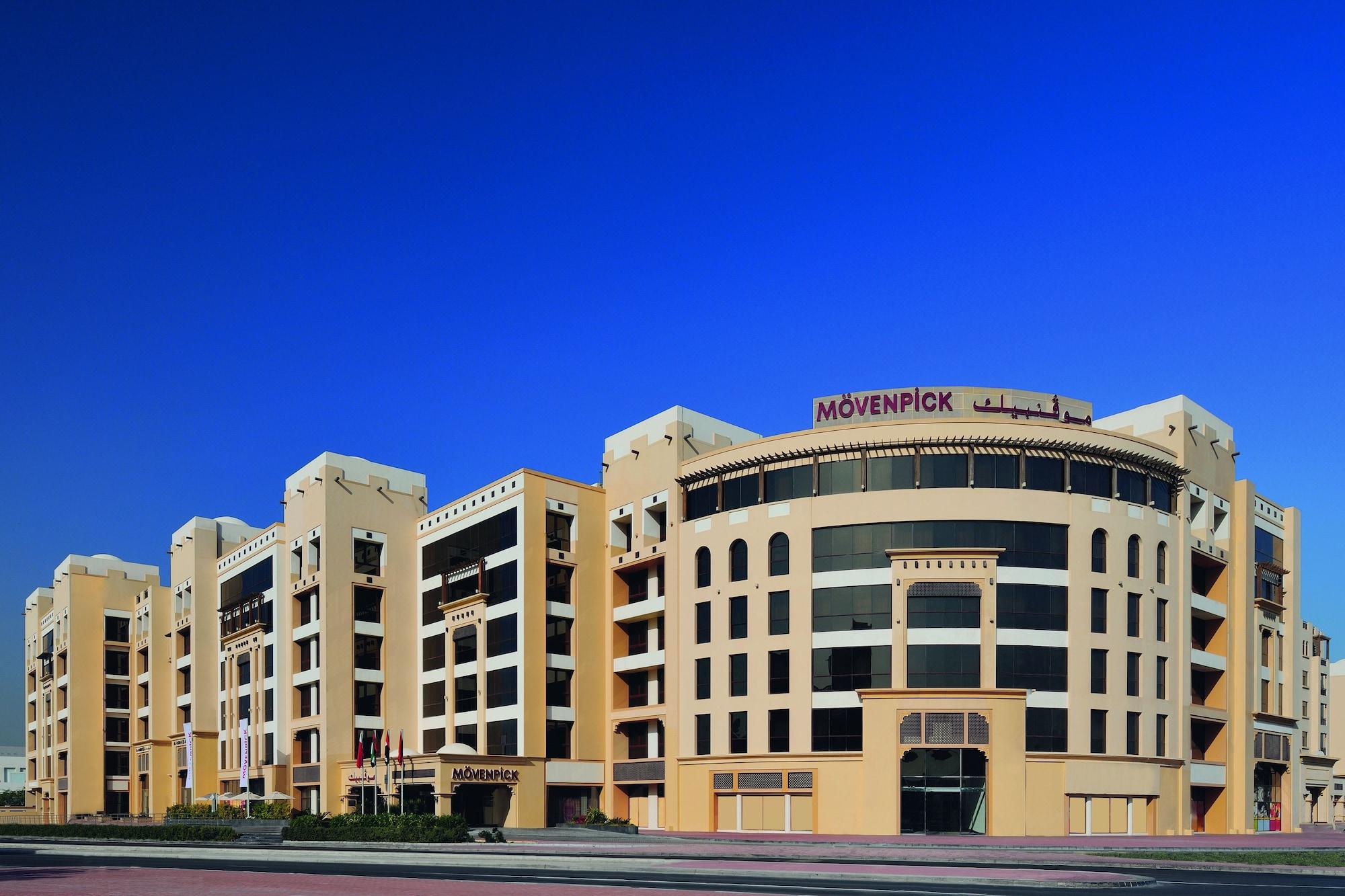 뫼벤픽 호텔 아파트먼트 알 맘자르 두바이 외부 사진 Mövenpick Hotel Jumeirah Dubai